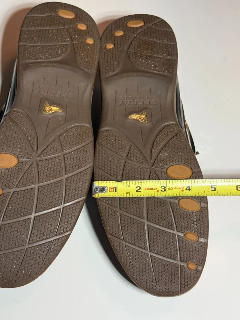 Sperry Top-Sider GOLD CUP Men's Boat Shoe Amaretto (Dark Brown) 0579052 Size 13W